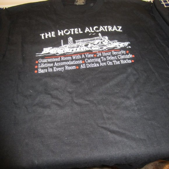 hotel alcatraz t shirt